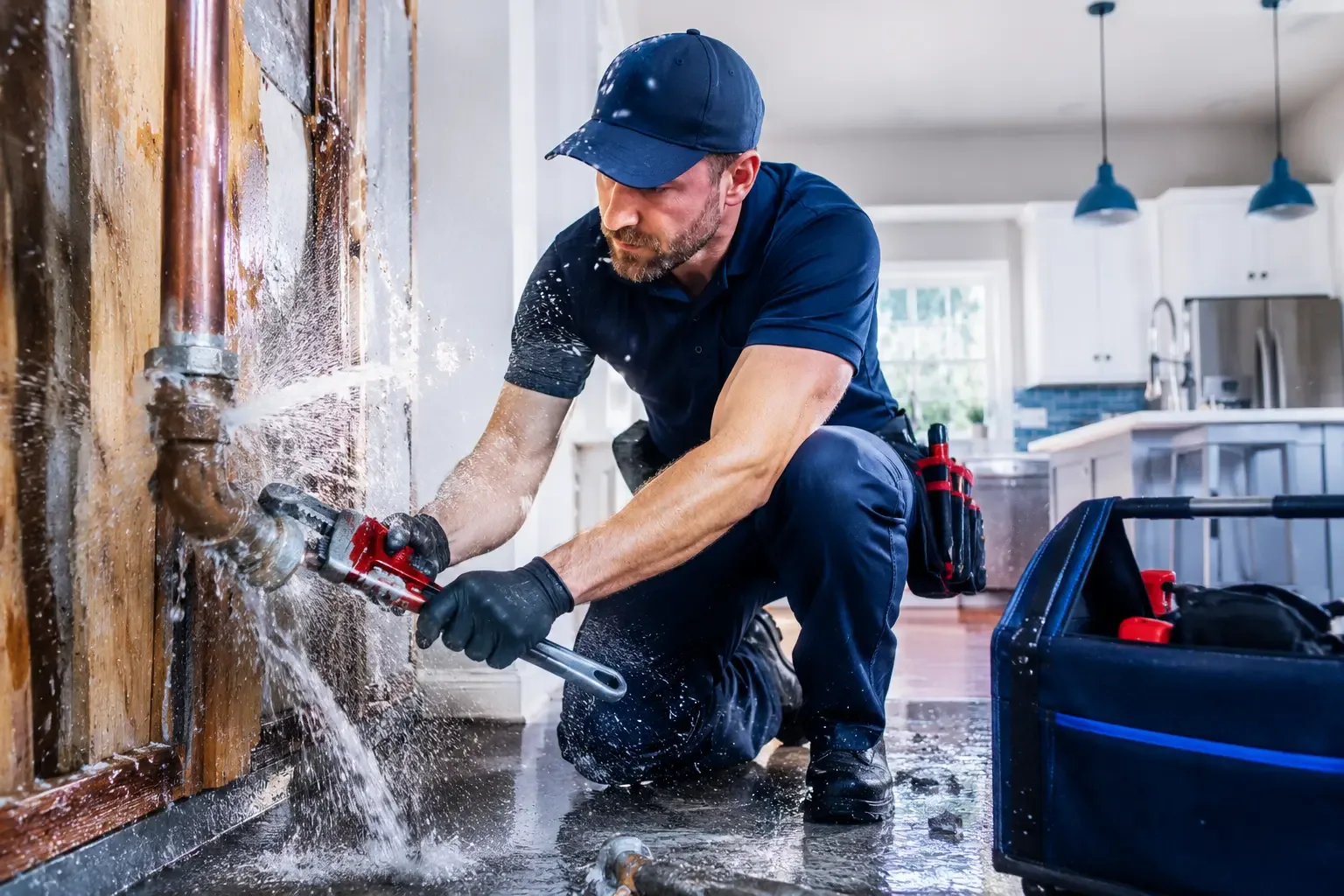 Local emergency pipe repair professionals in Pierpont, OH